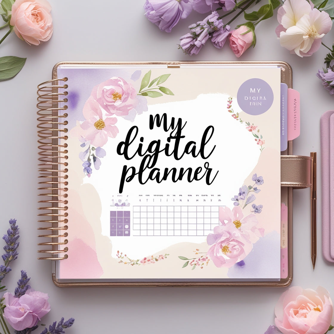 2025 Monthly Planner on Two Pages, Monthly Planner, Monthly Planner, Month Overview, Printable and Fillable, A4/A5/Letter/Half Size