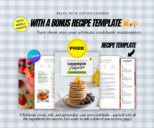 PLR COOKBOOK EBOOK PACK / 100 digital cookbooks with resale rights / Digital book pack / Digital recipe book / Digital product / Passive income / MRR