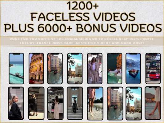 Over 12,000 digital products with PLR and MRR | Main resale rights, done-for-you digital products, faceless reels, Instagram reels, profit-oriented Excel templates