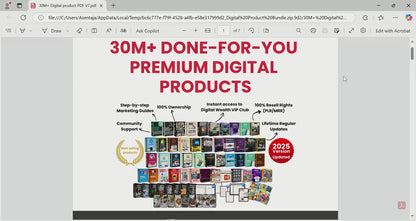 🔥 29 Million Digital Products [Buy the Entire Store] 🔥