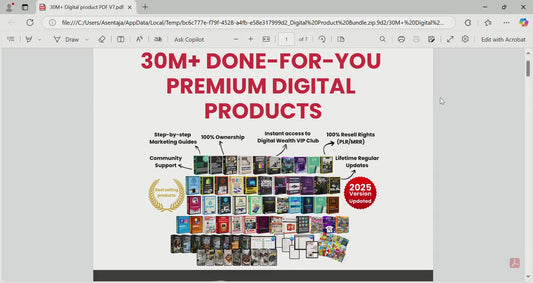🔥 29 Million Digital Products [Buy the Entire Store] 🔥